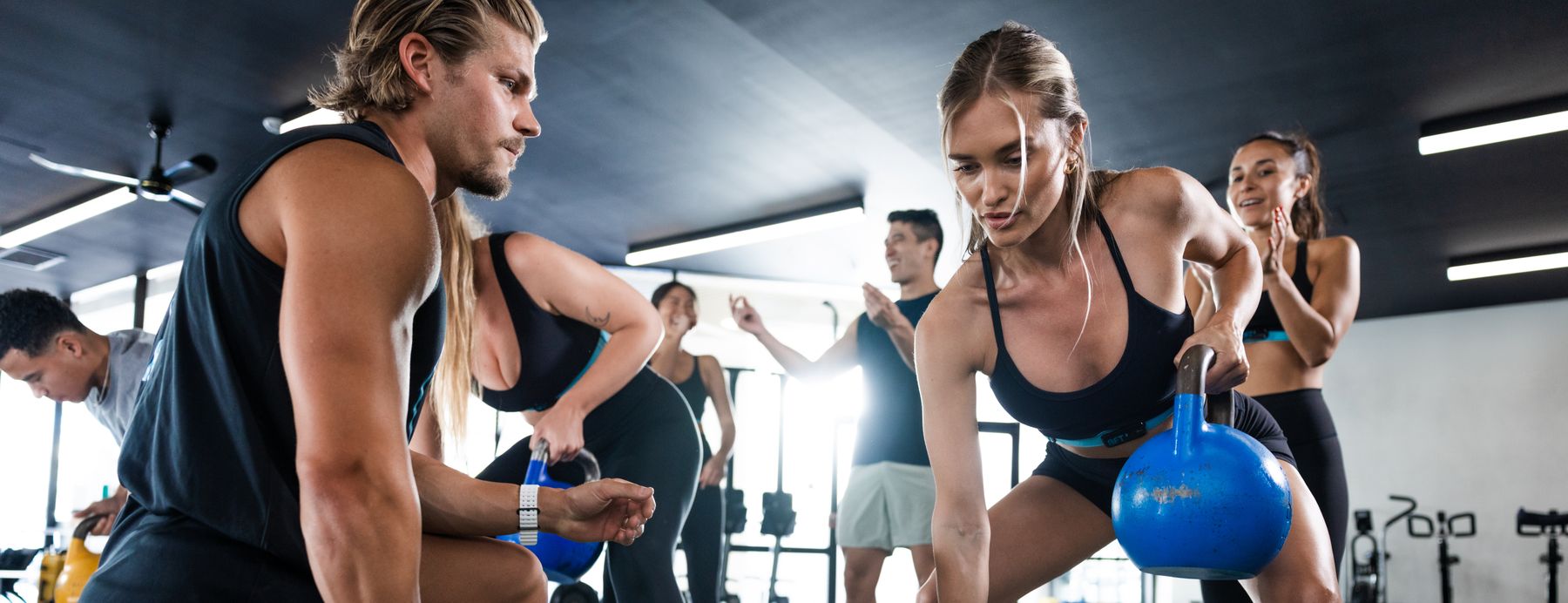 BFT Tysons members training in the studio